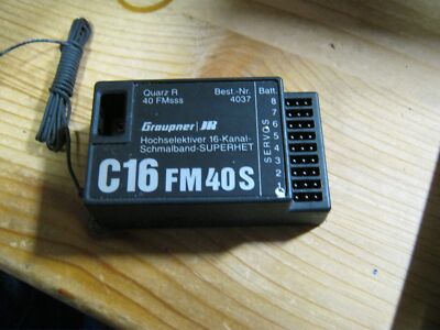 Empfänger Graupner C 16 - (40 Mhz)   4037