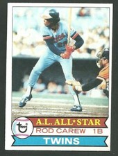 1979 Topps #300 Rod Carew AL All Star Baseball Card MLB Minnesota Twins 1st Base