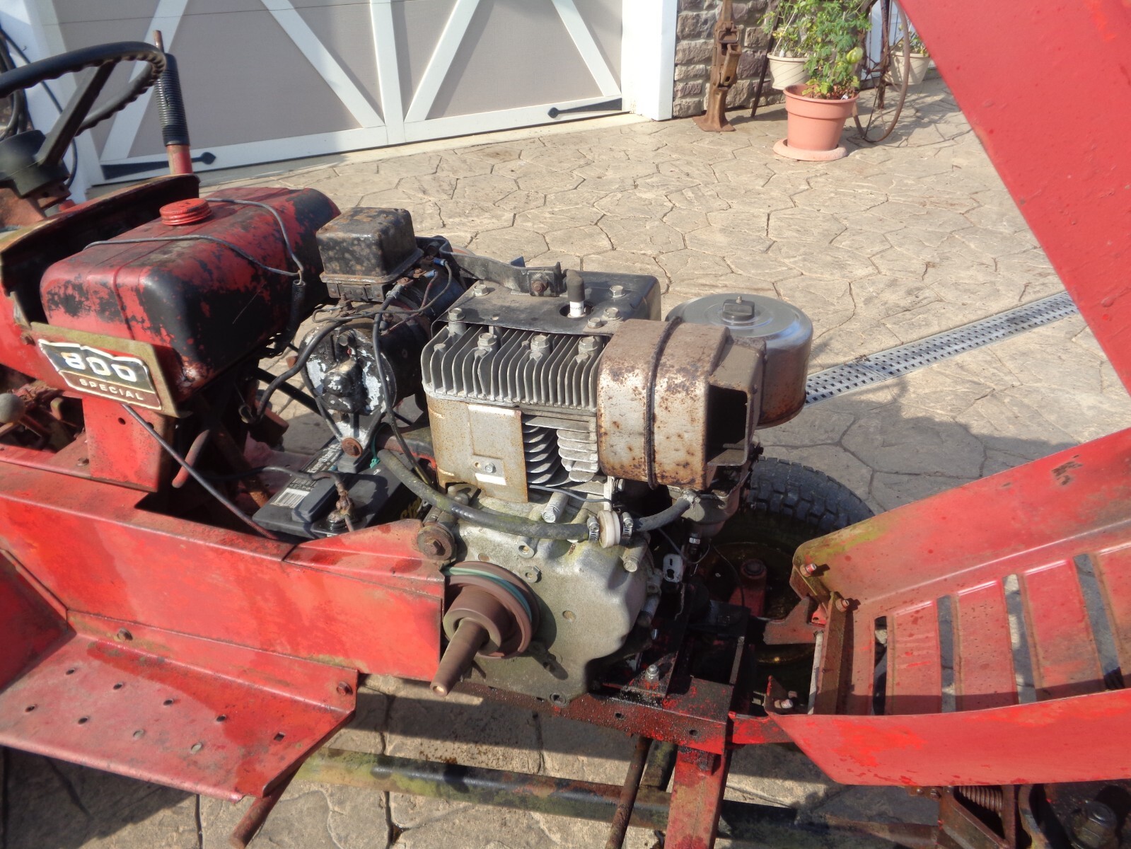 1971 Wheel Horse 800 Special with Snow / Dozer Plow Blade eBay