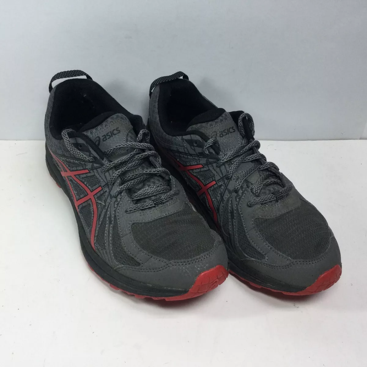 ASICS Frequent Men s Running Shoes Size 8 Carbon Red Alert Trail