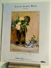 JULIAN ALDEN WEIR   ART PIECE VTG ORIG  2022 ADVERTISEMENT