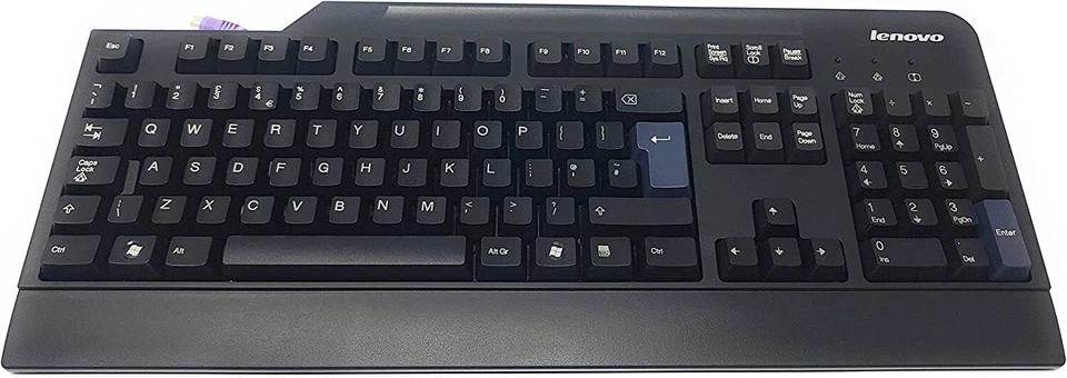 Lenovo Black PS2 Keyboard - SK-8813 - Image 2 of 4