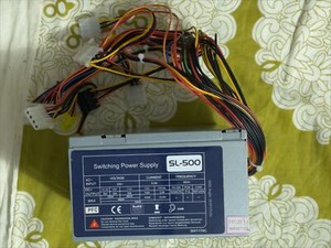 Power PC Inter-Tech SL-500 SW117XC 500W ATX Stromversorgung SATA Molex
