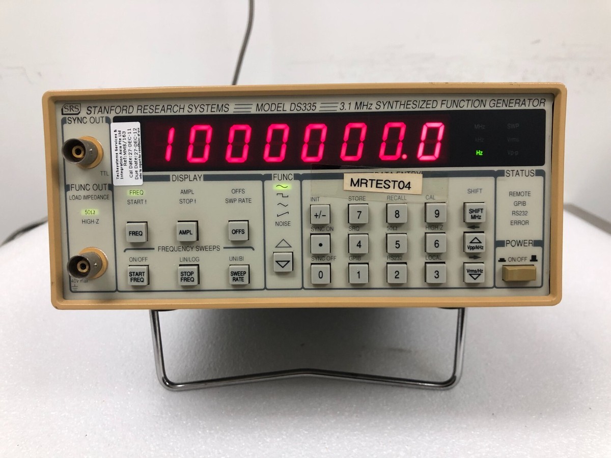 Stanford Research Systems DS335 3.1 MHz Synthesized Function