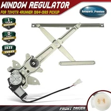 Front Left Power Window Regulator w/ Motor Assembly for Toyota 4Runner Pickup