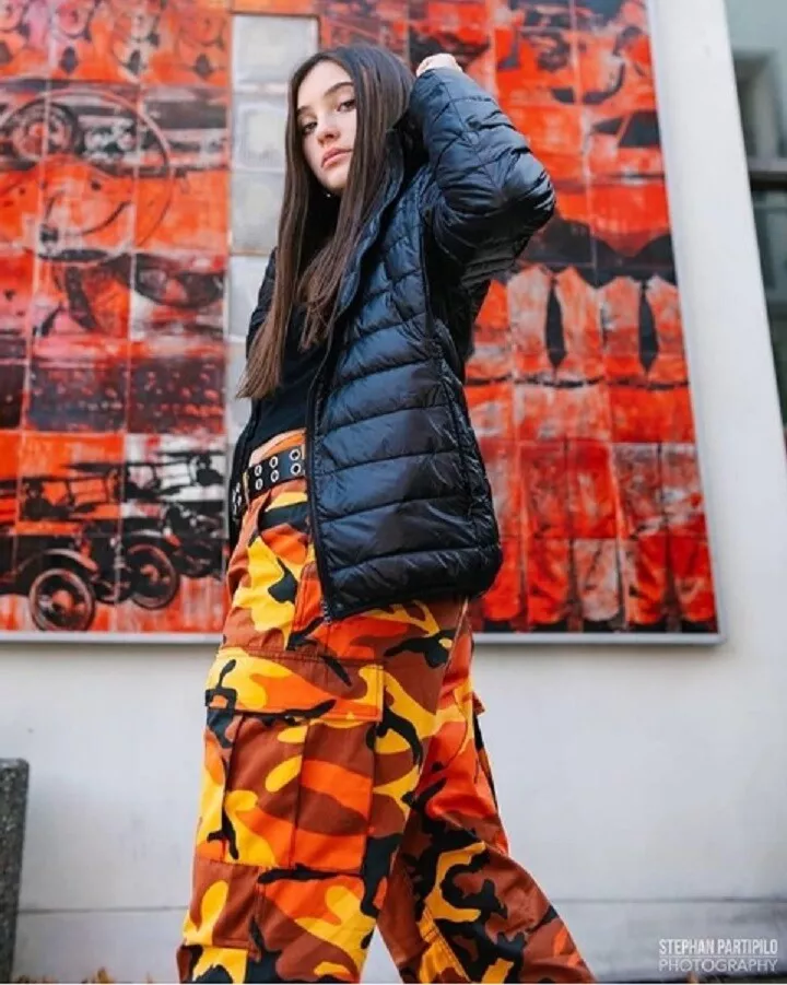 Orange Camo BDU Cargo Pants Clemson Browns Bengals Broncos Tigers Harley Color