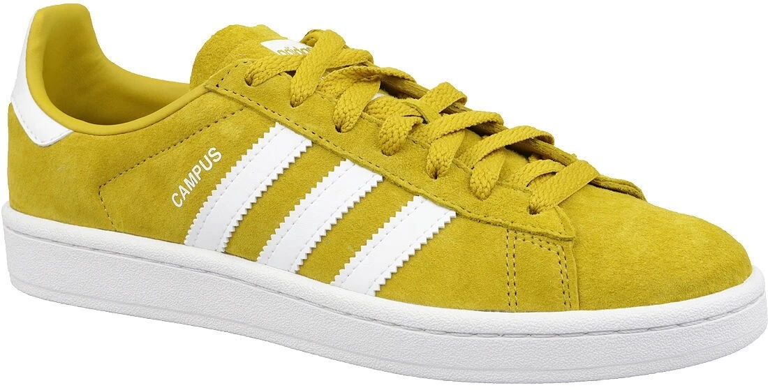 Mens ADIDAS STAN SMITH Blue Yellow Woven Trainers BA8444