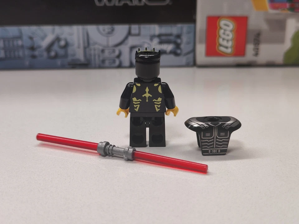 NUEVO Star Wars Savage Opress Minifigura Lego Personalizada Sith Nightspeeder 7957 Foto 4 de 4