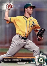 2017 Bowman Draft #BD123 Daulton Jefferies - BB