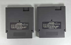 Wizards & Warriors 1 And 2 Iron Sword for Nintendo NES Cleaned and Play Tested