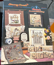 Vtg Rare Stoney Creek Collection HOME SWEET STITCHING Cross St 1998 Bk 197