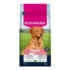 SENIOR DRY DOG FOOD - Eukanuba Senior Large Breed Lamb & Rice 12kg 5.08 per kilo