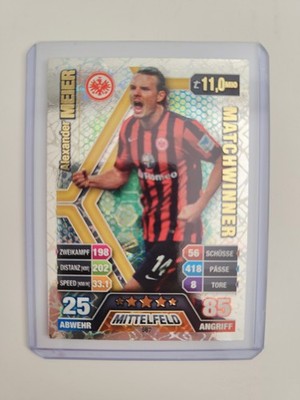 Match Attax Extra 14/15 Meier Matchwinner 587 Eintracht Frankfurt 2014/2015