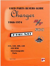 Dodge Charger Parts Interchange Manual 1966 1967 1968 1969 1970 1971 1972-1974