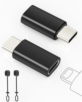 2 Stück Lightning auf USB C Adapter für iPhone 15/16/16 Pro Max, Samsung
