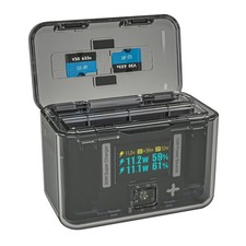 Smart Fast Charge Manager For Insta360 X4 Camera Battery Two-way Charger 3 in 1