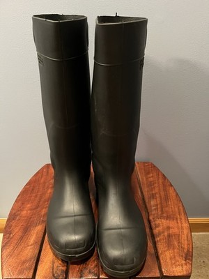 Steel Toe Waterproof  Boots ASTM F2413-18 Size Mens 8, Women s 10, barely used
