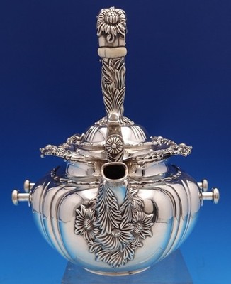 Chrysanthemum by Tiffany and Co Sterling Silver Tea Set 6pc (#1052