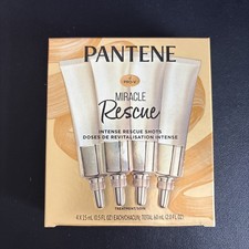 Pantene PRO-V Miracle Rescue Intense Rescue Shot Hair Treatment 4 x 15mL Tubes