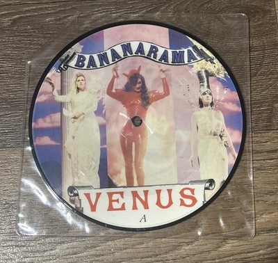 BANANARAMA VENUS + WHITE TRAIN 7'' PIC DISC 80'S BRIT DANCE POP SHOCKING BLUE