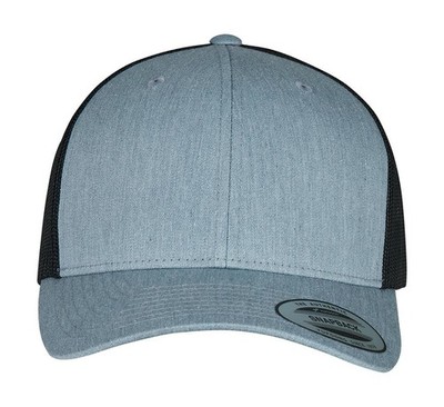 Retro Trucker Cap Yupoong 8-fach gesteppter Schirm 2-Tone Classic SnapBack 6606T