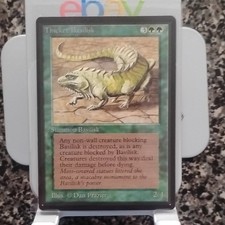 Magic: The Gathering Brta Thicket Basilisk Creature Green Dan Frazier 2/4
