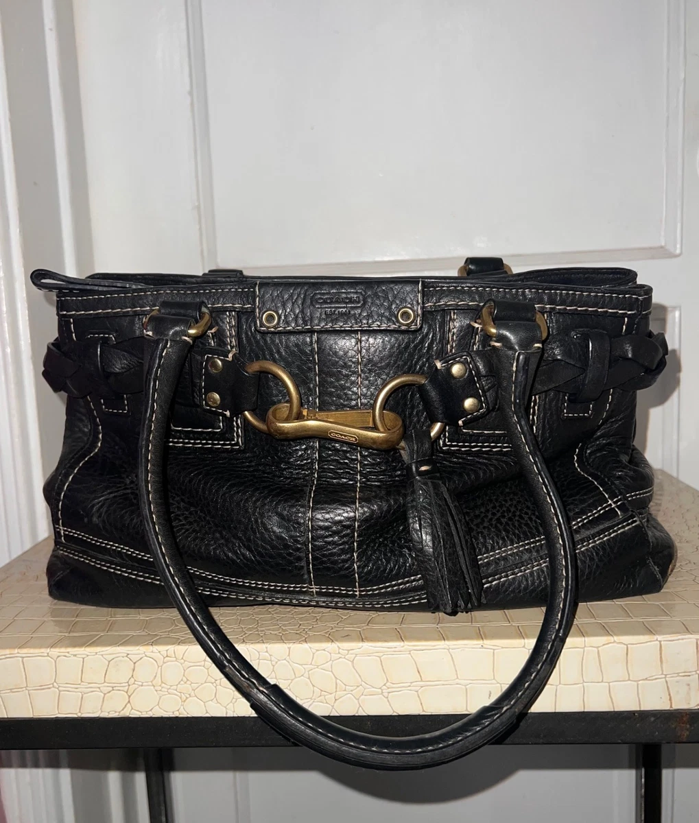 Coach Satchel/Top Handle Bag Black Bags & Handbags for Women for