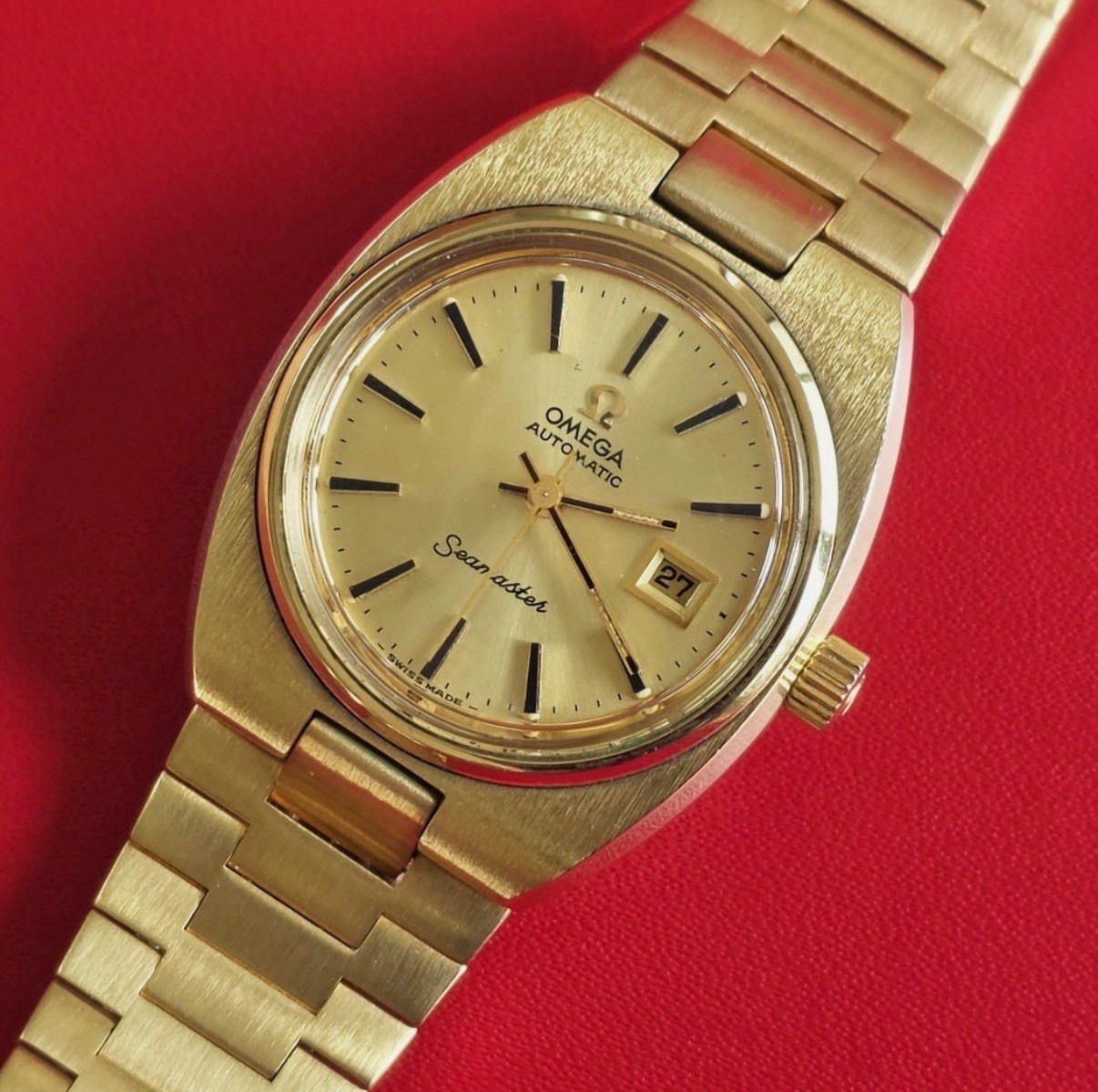 Women Omega Seamaster Cal 684 Date