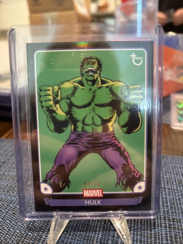 2026 Topps Marvel Captain America Brooklyn Collection Hulk Black /75