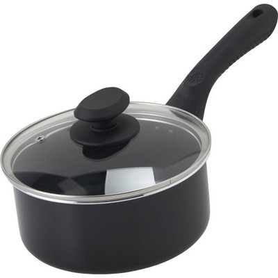 Ecolution Elements 2 Qt. Aluminum Black Sauce Pan EABK-2818-E Ecolution Elements