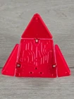 Vintage 1985 MOTU He-Man Red EXTENDAR SHIELD Part Masters of the Universe Mattel