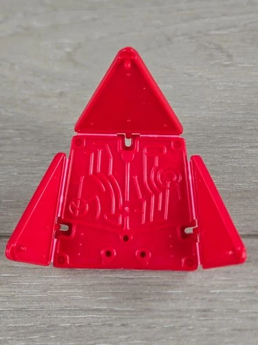 Vintage 1985 MOTU He-Man Red EXTENDAR SHIELD Part Masters of the Universe Mattel