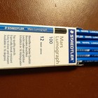 Bleistifte Staedtler Mars Lumograph 100-  Härte 2b - 12 Stück in OVP