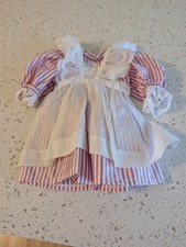VTG American Girl Pleasant Company SamanthaPink Birthday Outfit Pinafore Dress