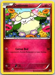 Cottonee 55/98 XY - Ancient Origins Common