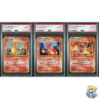 PSA 10 Sequential Set Charmander - Charizard Evo Set 001-003/032 Classic CLL