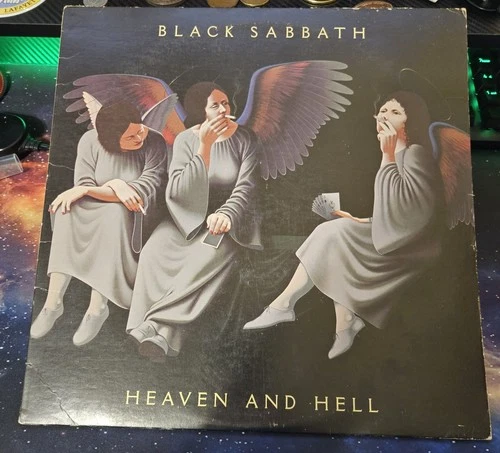 Black Sabbath Heaven and Hell Vinyl LP 1980 Warner Bros BSK 3372
