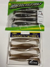 Depth Imakatsu Worm Set Sakamata Swimmer Mj Shad Tail