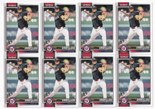 (8) Andry Lara 2026 TOPPS SERIES 1 ROOKIE CARD LOT #36 WASHINGTON NATIONALS