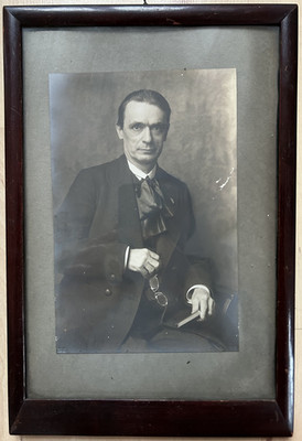 Rudolf Steiner 1916 Originalfotografie Otto Rietmann 14 x 21,5 cm
