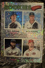 2026 Topps Heritage - Quad Rookies Dylan Smith, Jack Perkins, Zachary Maxwell...
