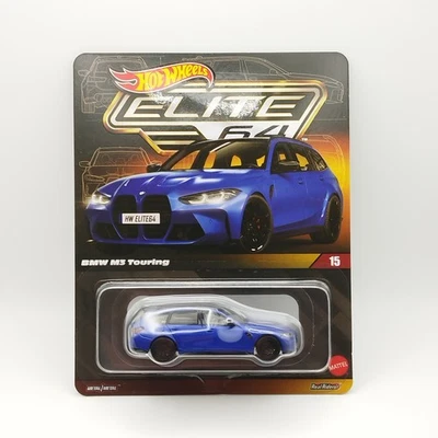 Hot Wheels 1/64 BMW M3 Touring – Elite 64 #15 - Blue – 2025 – Neuf - Photo 1/4