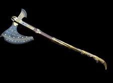 Medieval God Of War Kratos Leviathan Axe Replica