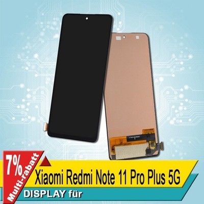 Display Für Redmi Note 11 Pro Plus 5G Bildschirm INCELL Schwarz