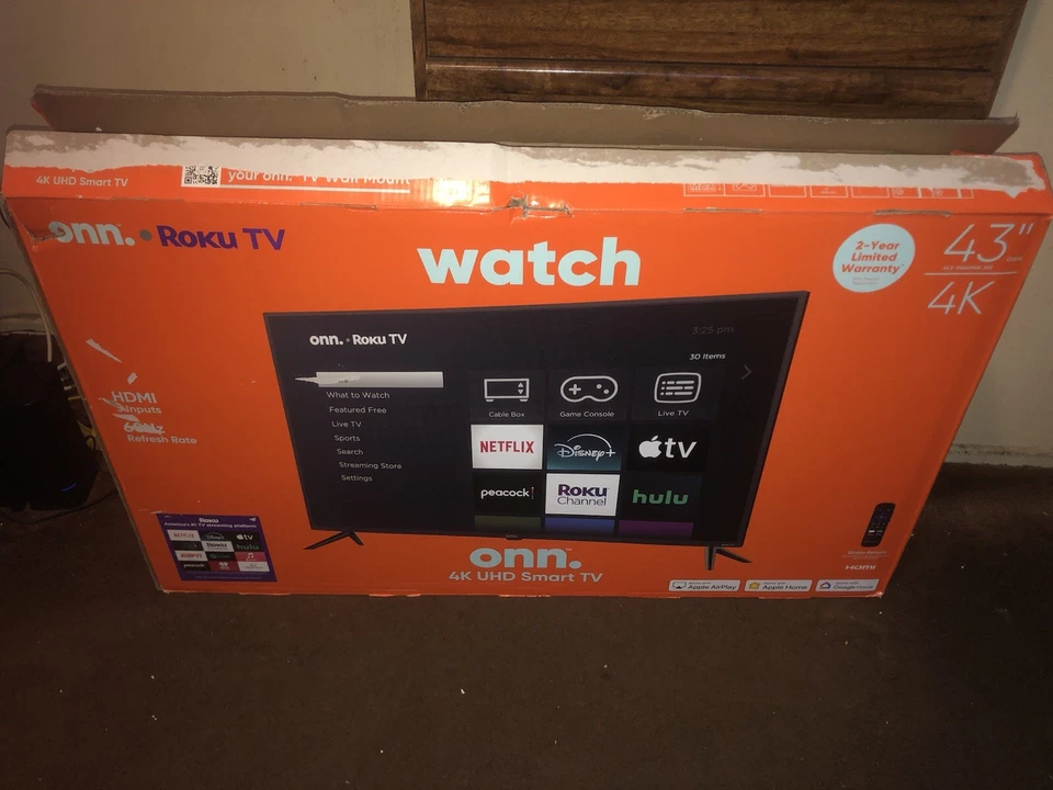 🔥Onn Roku 43inch 4K TV 📺 🔥Open Box 📦   - Image 2 of 3