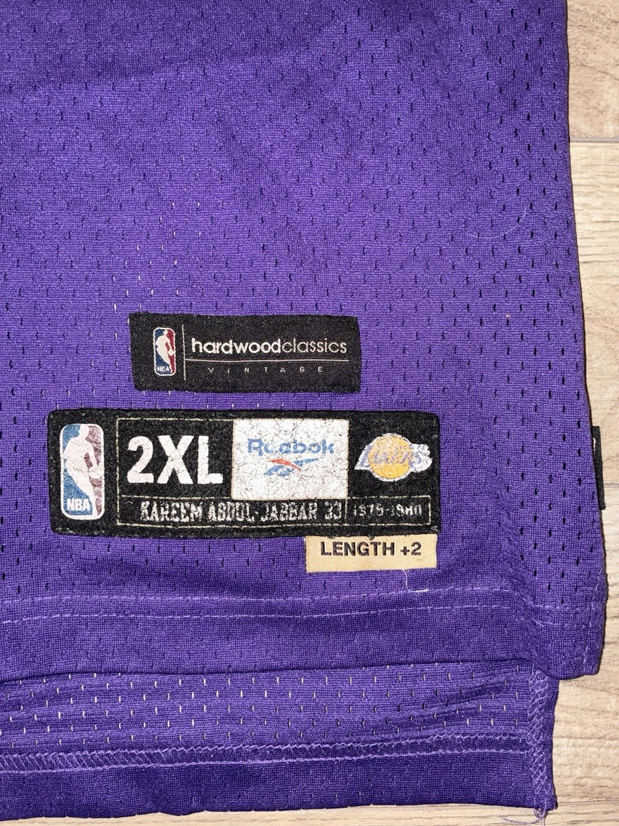 kareem abdul jabbar Los Angeles Lakers Reebok Retro Rewind NBA