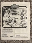 Star Wars Empire Strikes Back Vintage Turret Probot Playset INSTRUCTIONS