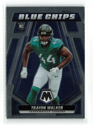 TRAVON WALKER #BC-15 RC 2022 PANINI MOSAIC JAGUARS BLUE CHIPS | eBay