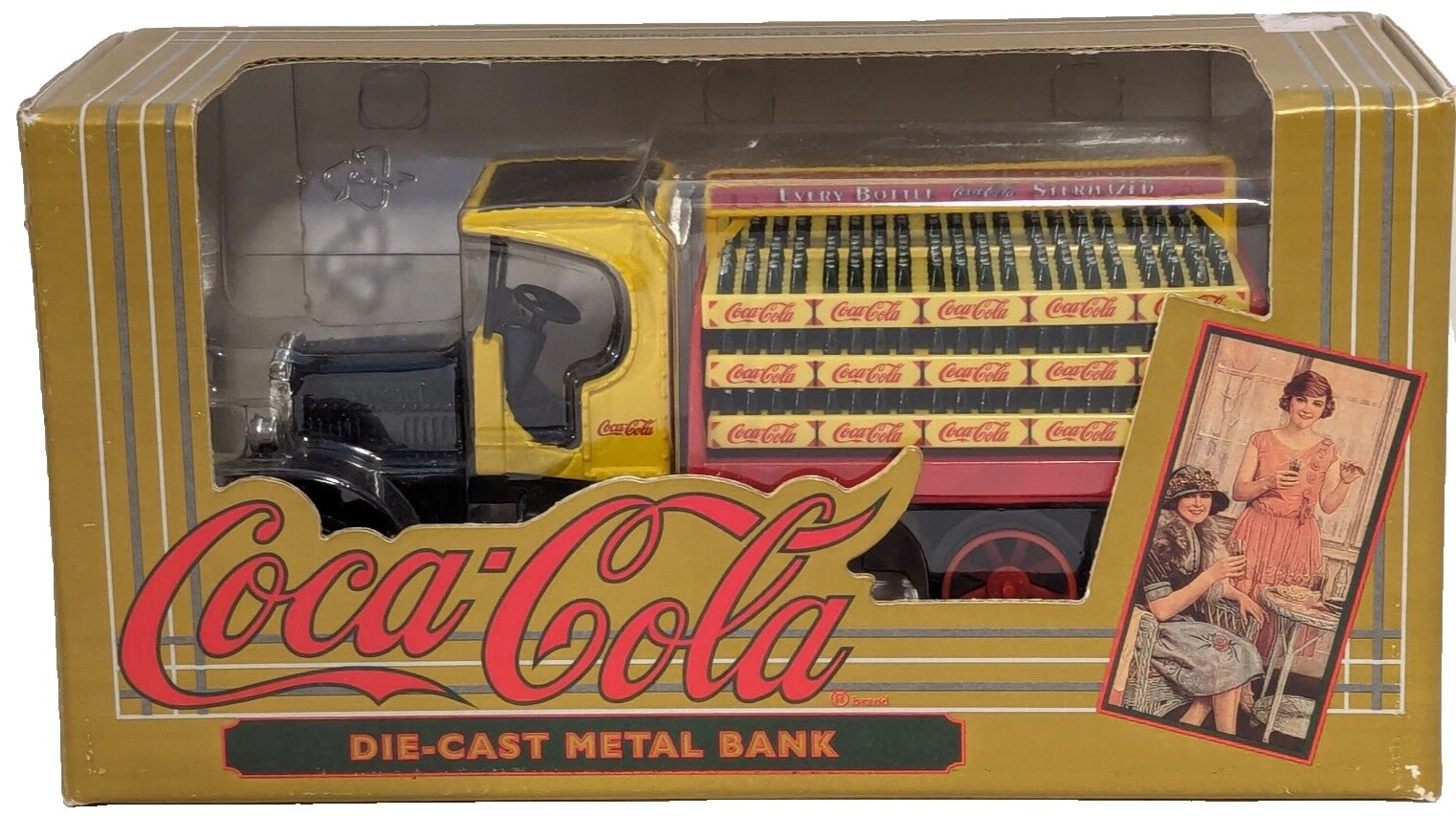 Caminhões de Entrega Ertl Kenworth em metal fundido