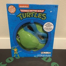 Teenage Mutant Ninja Turtles Leonardo Halloween Costume Top Mask TMNT Adult